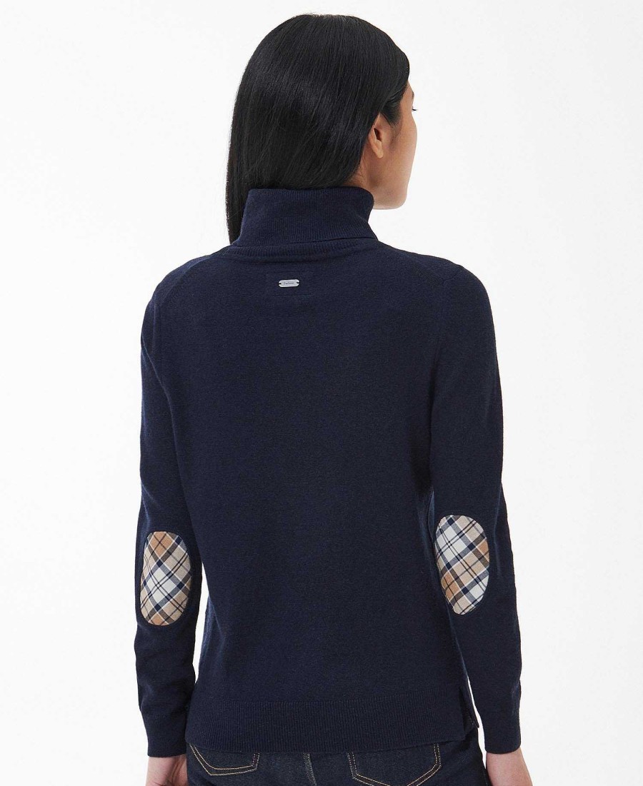 Women Barbour Jumpers | Pendle Roll-Neck Sweatshirt