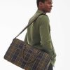 Accessories Barbour Bags & Luggage | Tartan & Leather Holdall