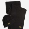 Accessories Barbour Hats & Gloves | Sweeper Legacy Beanie & Scarf Gift Set