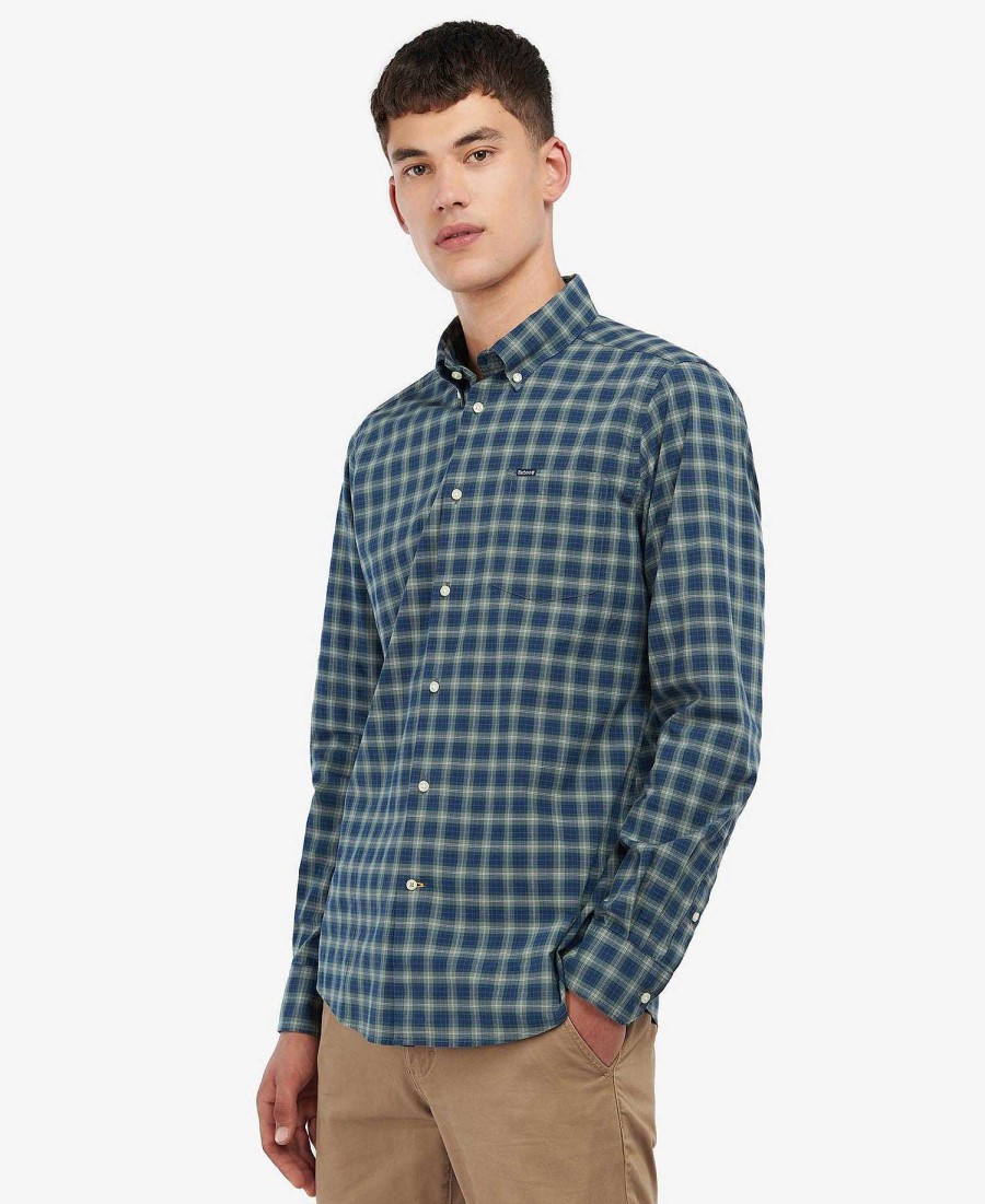 Men Barbour Shirts | Lomond Tailored Fit Shirt