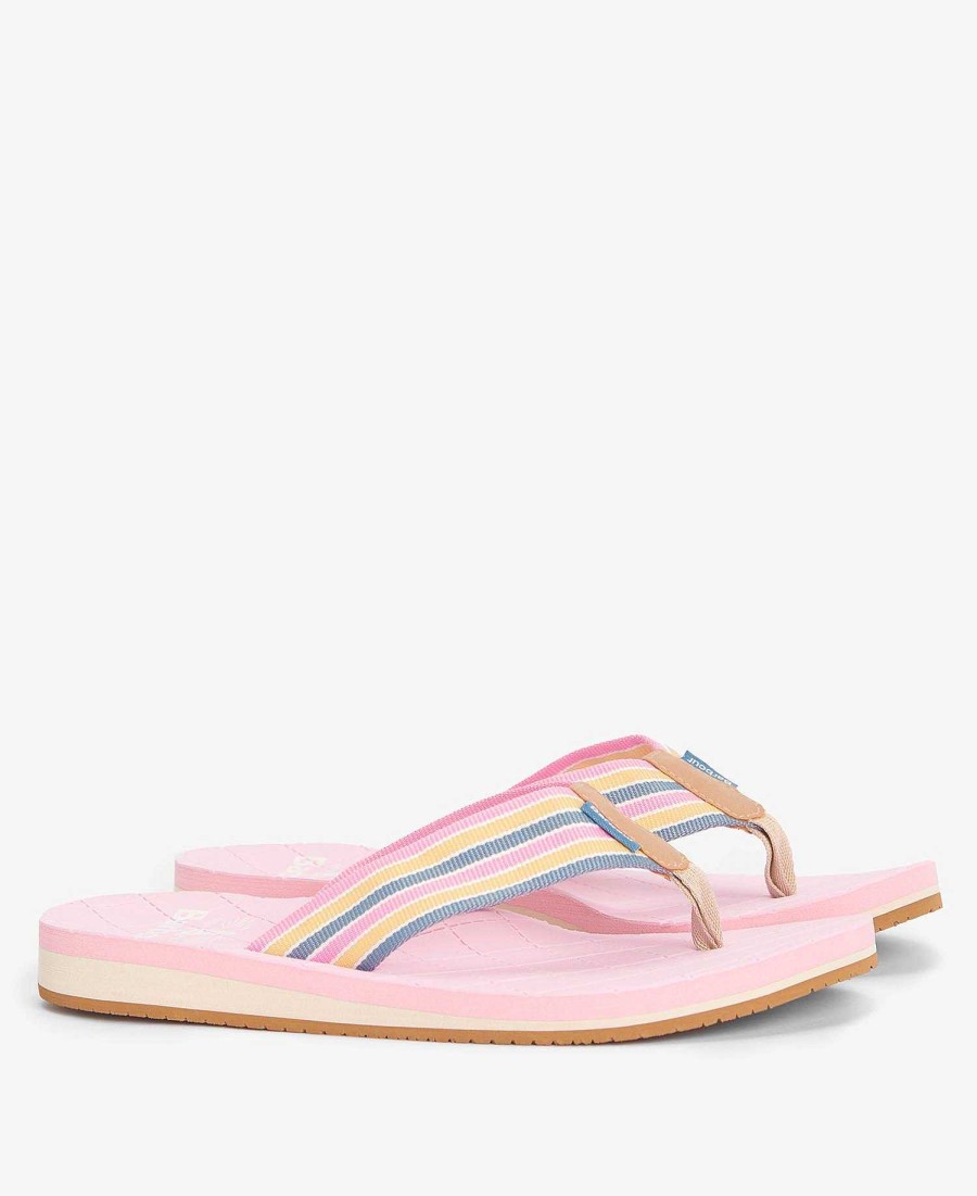 Women Barbour Sandals | Seamills Beach Sandals