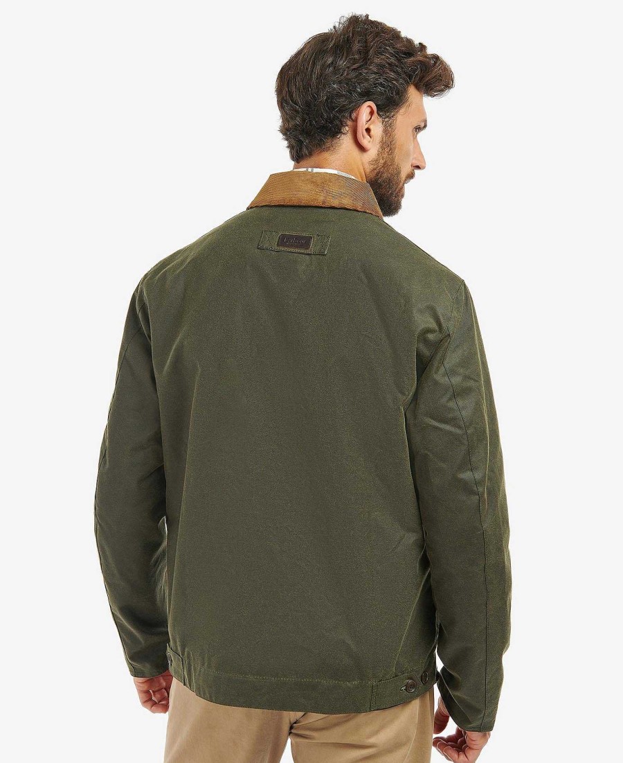 Men Barbour Waxed Jackets | Milton Waxed Jacket