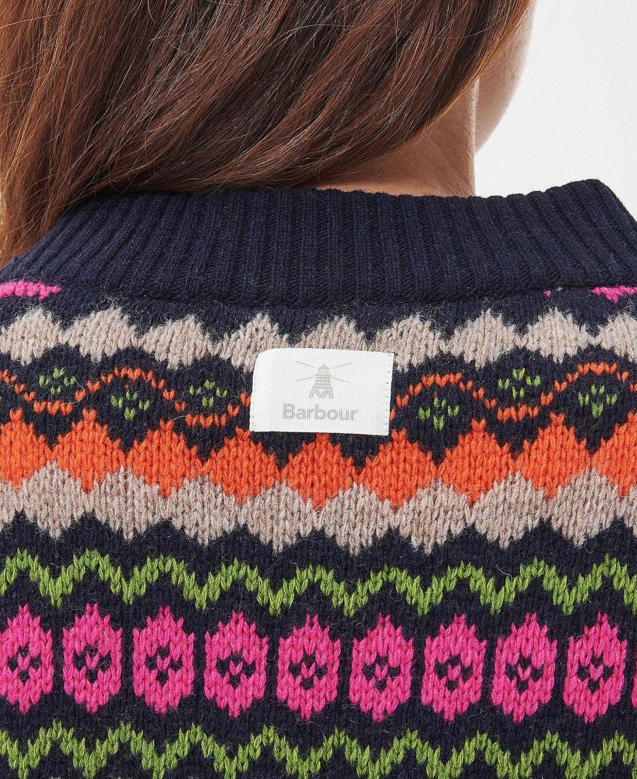 Women Barbour Jumpers | Redclaw Knitted Cardigan