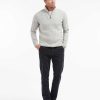 Men Barbour Jumpers | Essential L/Wool Half Zip Jumper