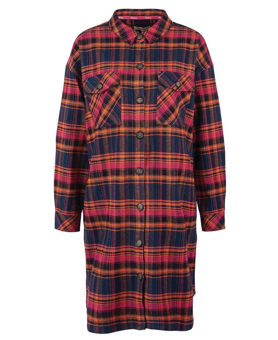 Women Barbour Shirts & Blouses | Cassley Longline Overshirt