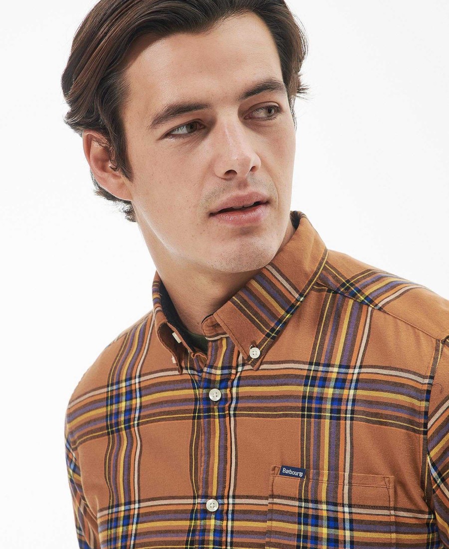 Men Barbour Shirts | Crossfell Tailored Fit Shirt