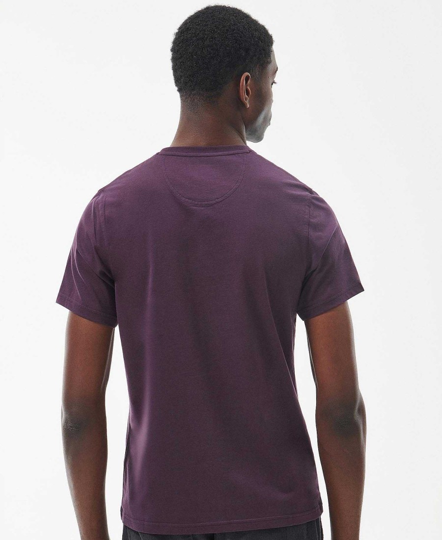 Men Barbour T-Shirts | Essential Sports T-Shirt