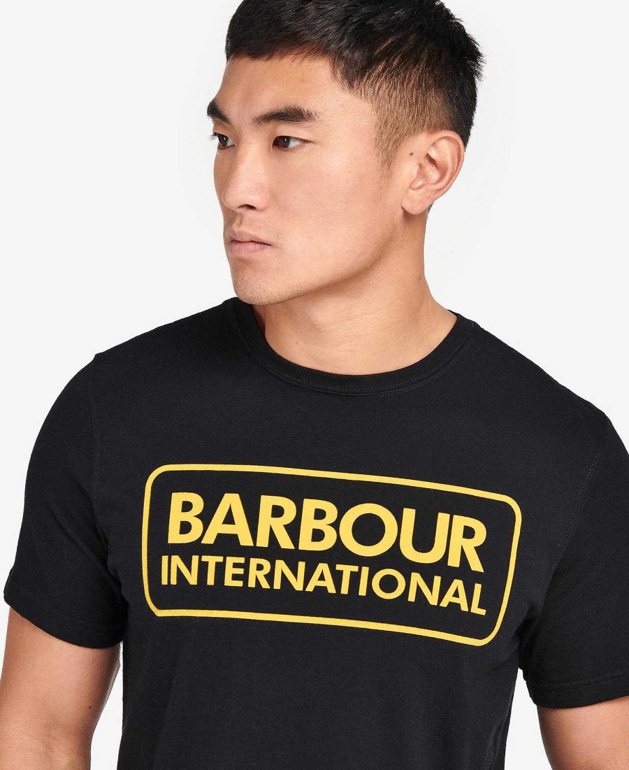 Men Barbour T-Shirts | Essential Large Logo T-Shirt