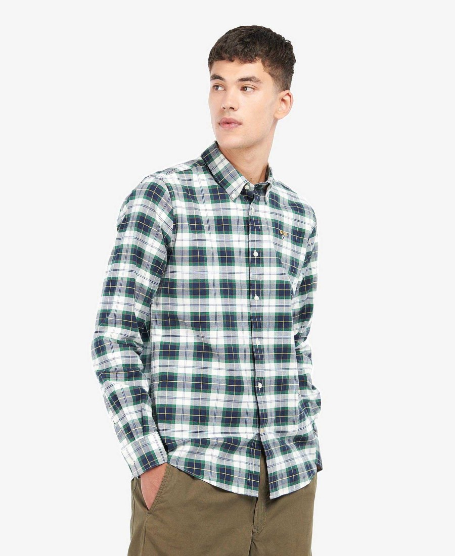 Men Barbour Shirts | Oxbridge Tartan Tailored Shirt