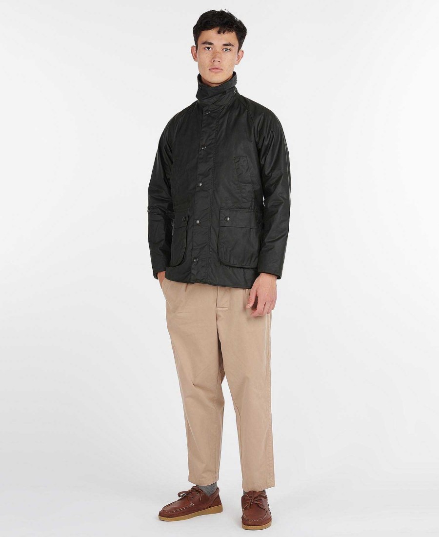 Men Barbour Waxed Jackets | Sl Bedale Waxed Cotton Jacket