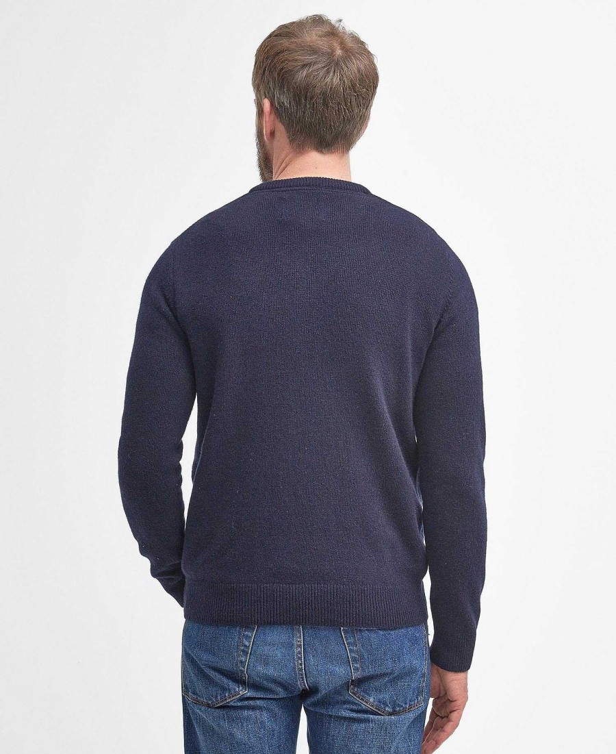 Men Barbour Jumpers | Nelson Essential V Neck Jumper