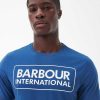 Men Barbour T-Shirts | Essential Large Logo T-Shirt