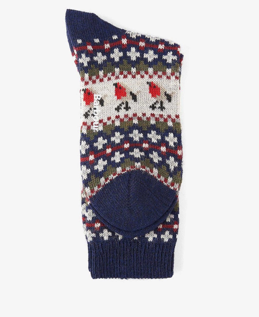 Accessories Barbour Socks | Robin Fair Isle Socks