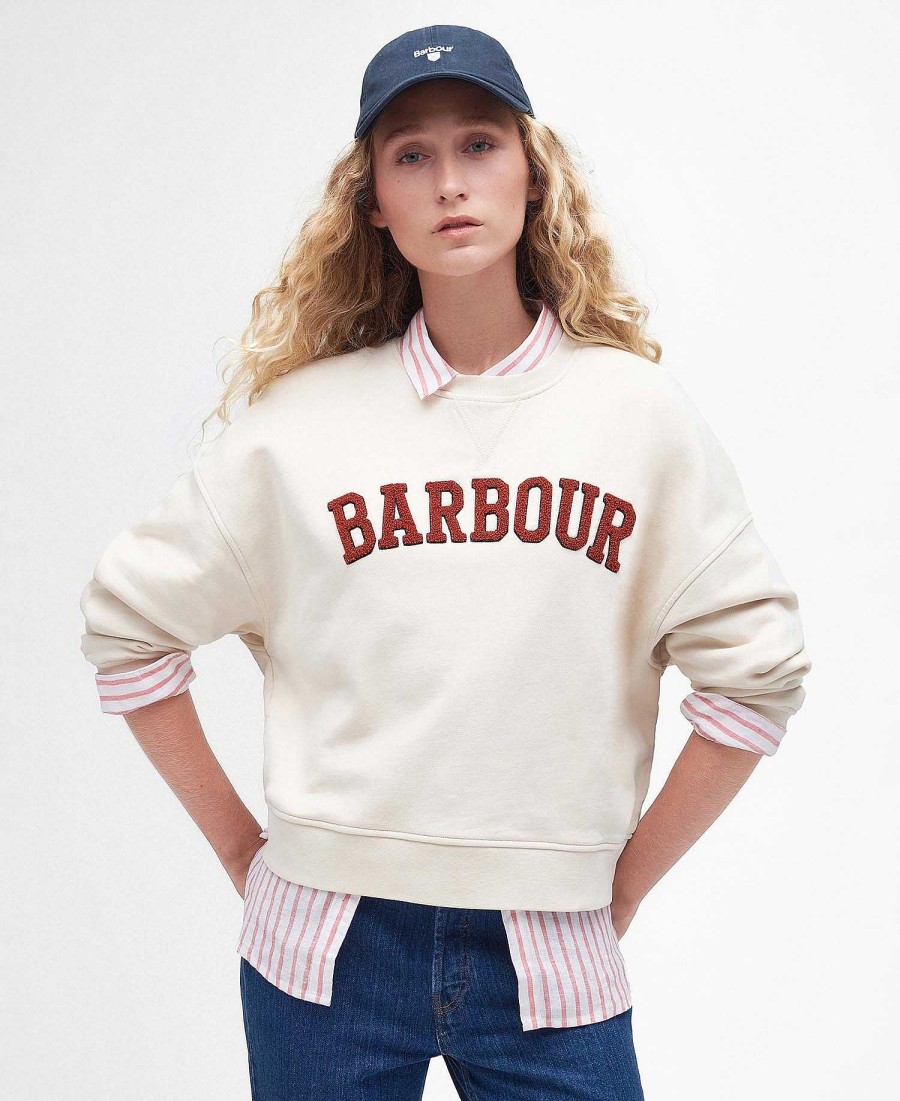 Women Barbour Hoodies & Sweatshirts | Silverdale Sweatshirt