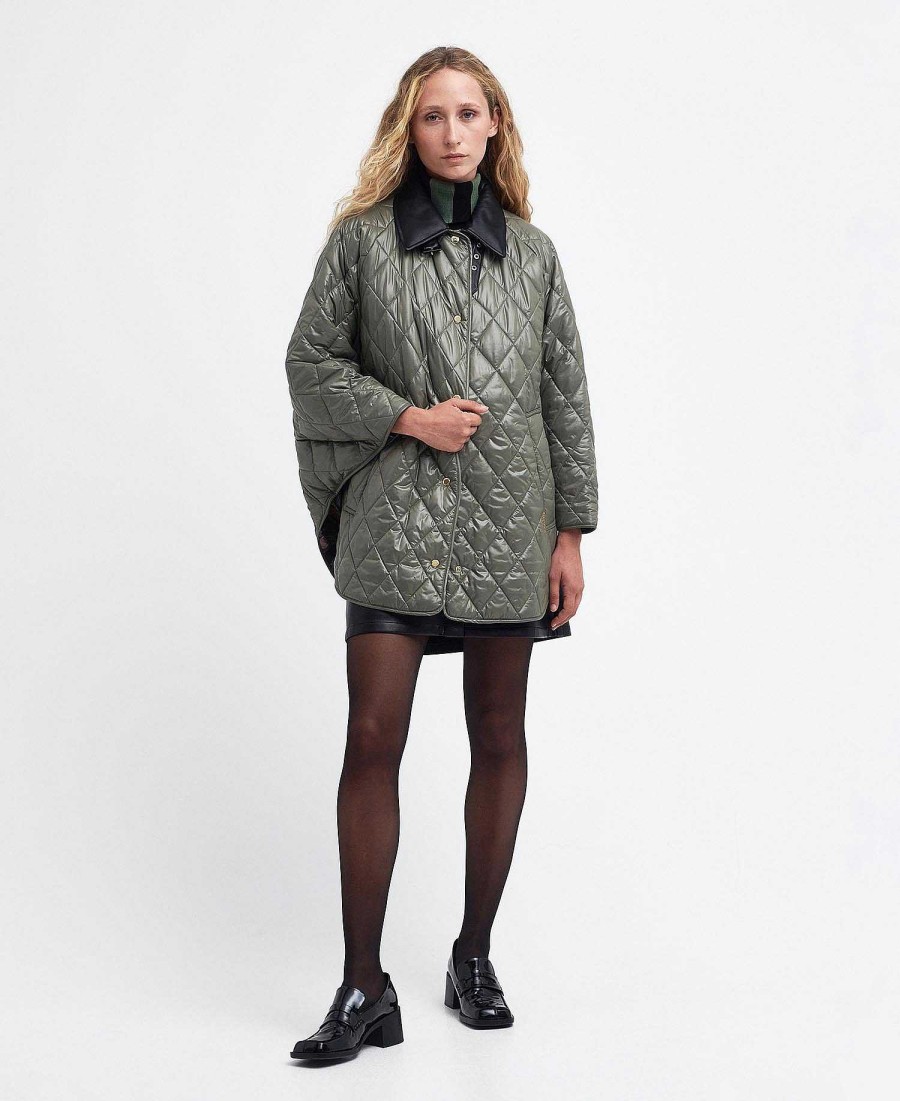 Women Barbour Quilted Jackets | Barbour X House Of Hackney Tolsford Quilted Cape