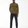 Men Barbour Jumpers | Cable Knit Crew Neck Jumper