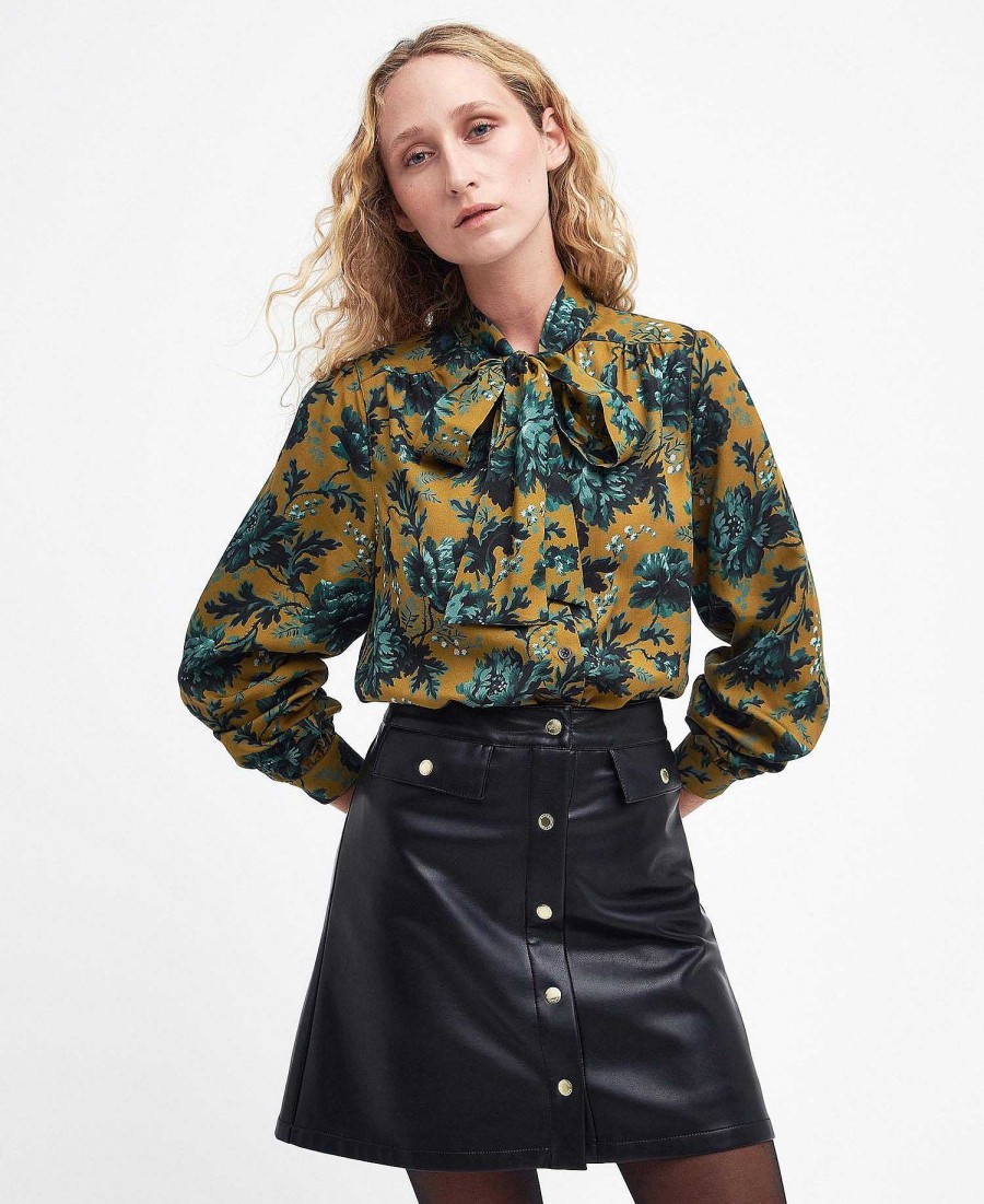 Women Barbour Shirts & Blouses | Barbour X House Of Hackney Daintry Shirt