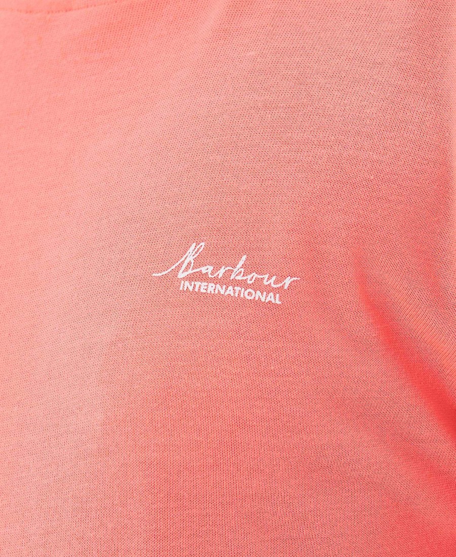 Women Barbour T-Shirts | B.Intl Sanderson T-Shirt