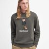 Men Barbour Jumpers | Barbour X Maison Kitsune Beaufort Fox Sweatshirt