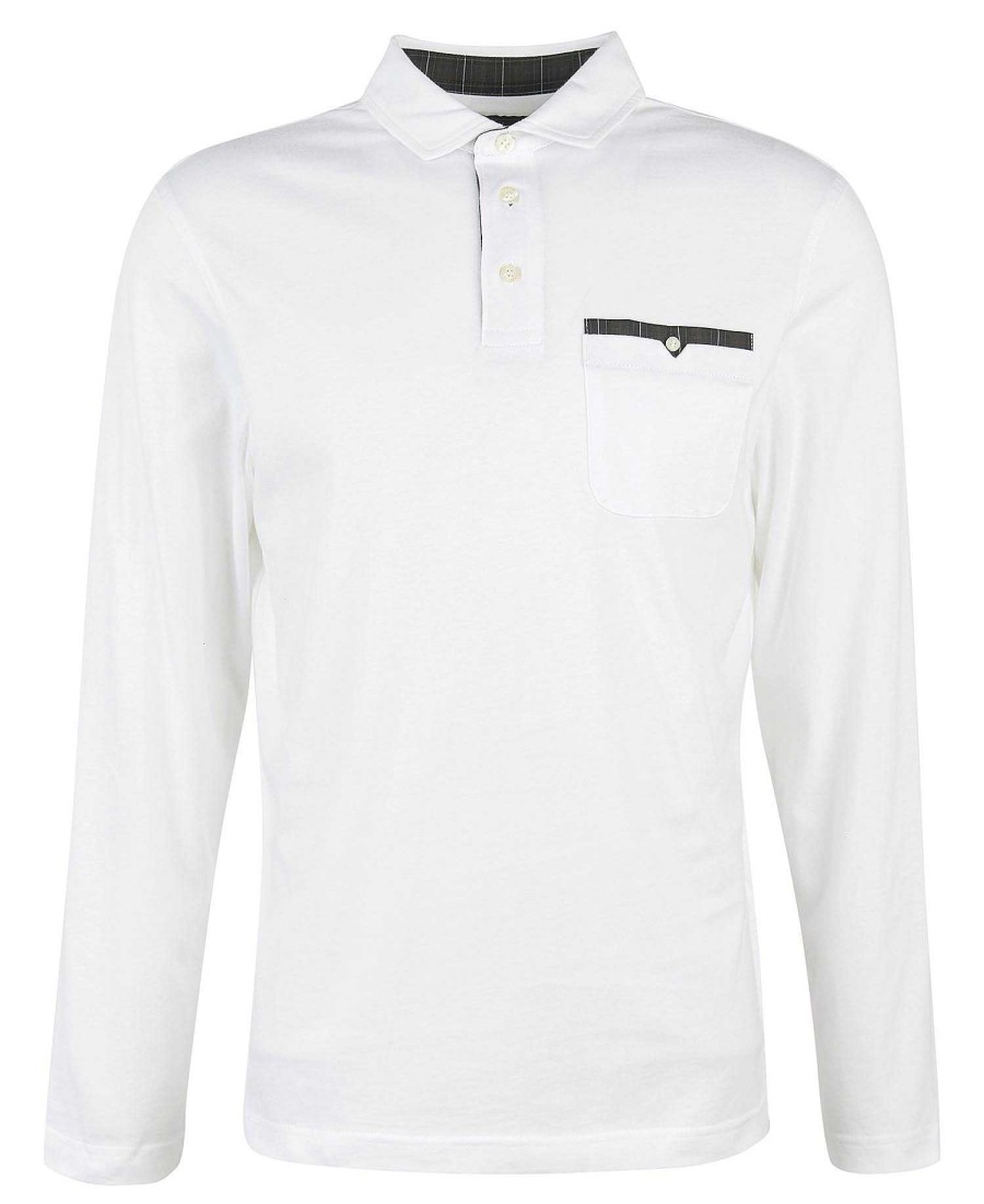 Men Barbour Polo Shirts | Corpatch Long Sleeve Polo Shirt