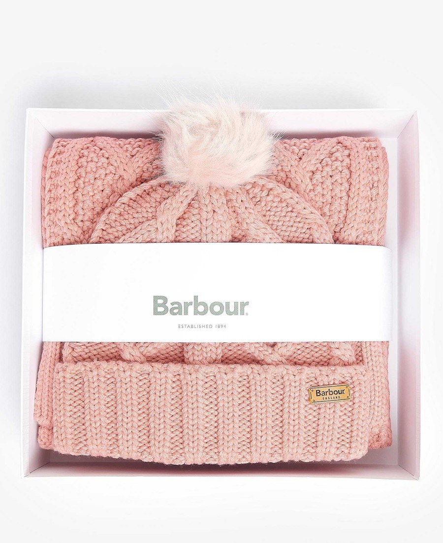 Accessories Barbour Scarves & Wraps | Ridley Beanie & Scarf Gift Set