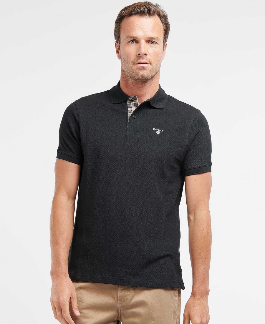 Men Barbour Polo Shirts | Cotton Polo Shirt