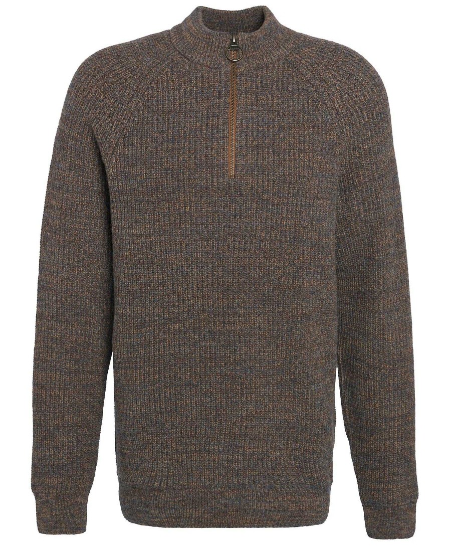 Men Barbour Jumpers | Horseford Half-Zip Jumper