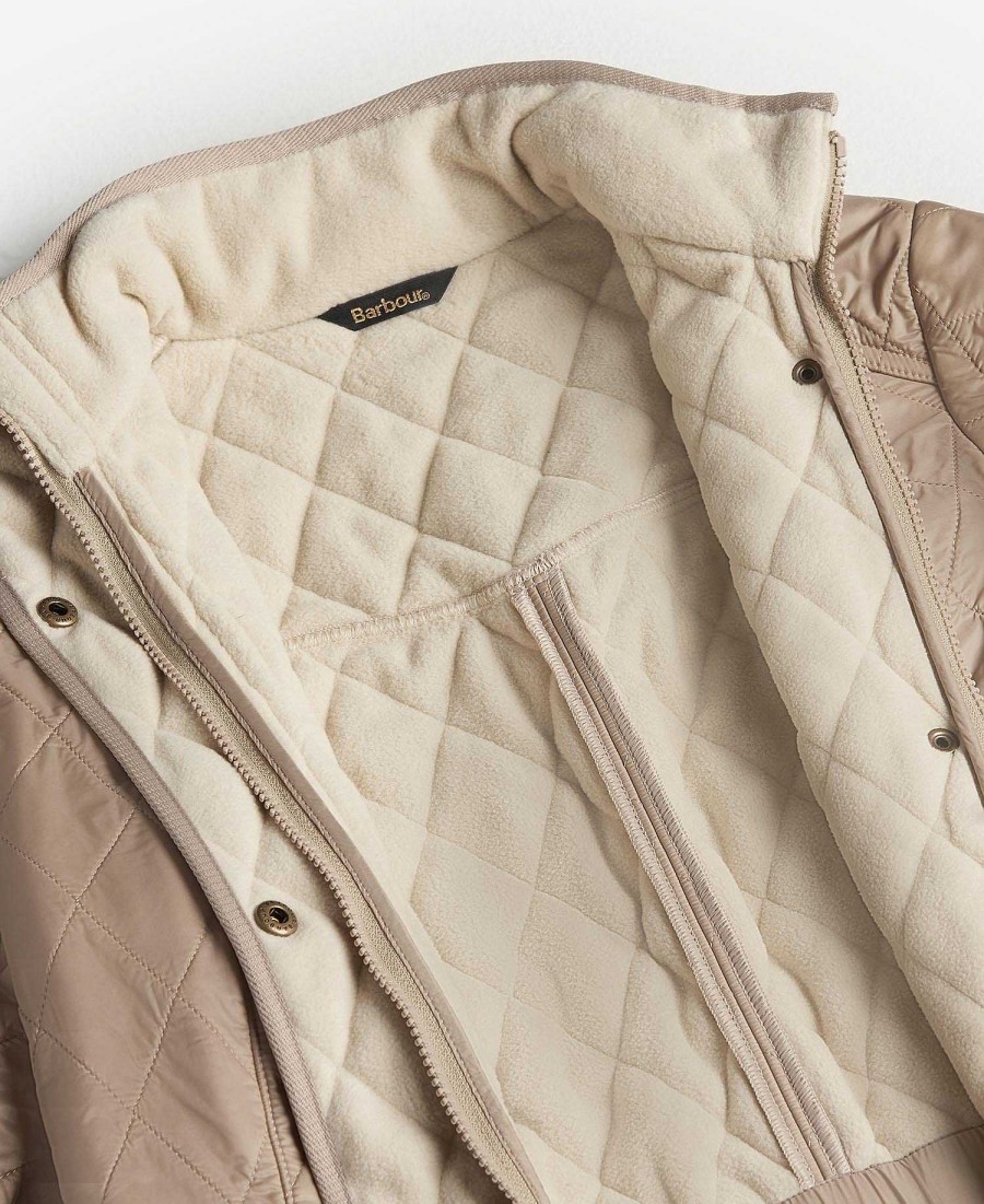 Women Barbour Quilted Jackets | Cavalry Polarquilt Quilted Jacket