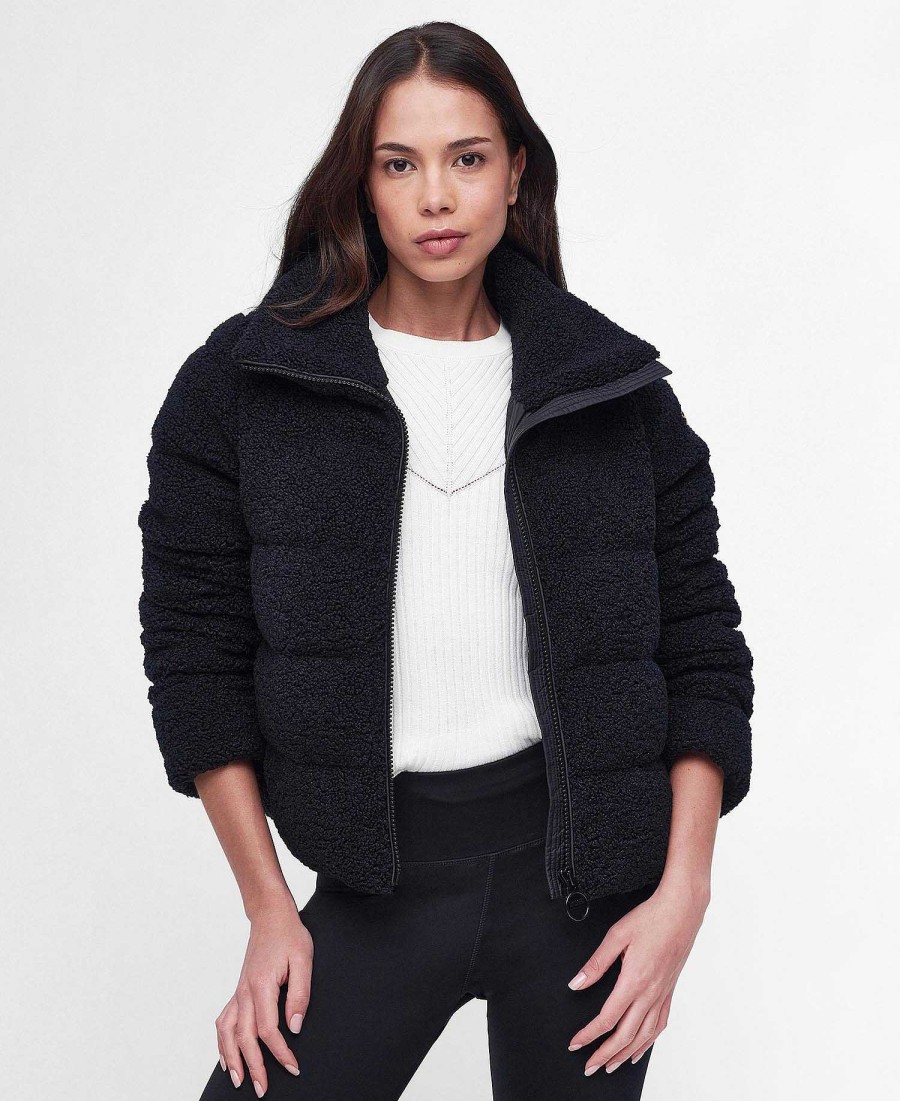 Women Barbour Quilted Jackets | Maguire Fleece Quilted Jacket