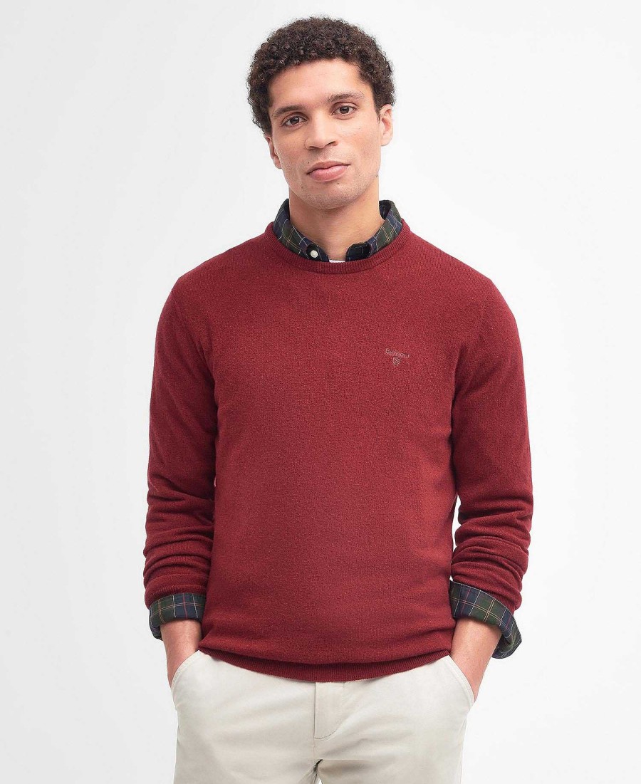 Men Barbour Jumpers | Essential Crew Neck Sweatshirt