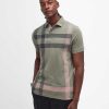 Men Barbour Polo Shirts | Blaine Oversized Tartan Polo Shirt