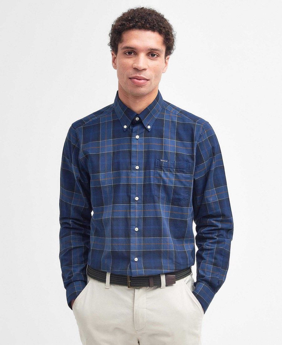 Men Barbour Shirts | Wetheram Tailored Fit Shirt