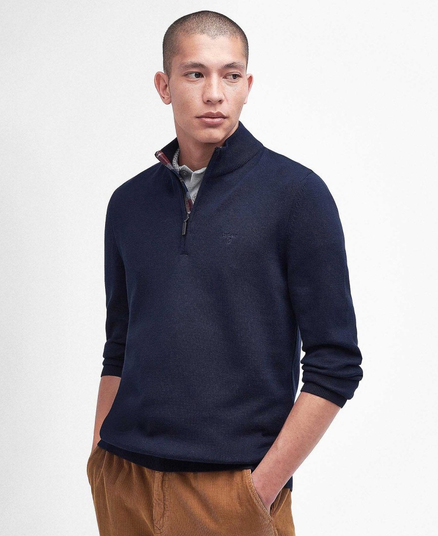 Men Barbour Jumpers | Avoch Half-Zip Jumper