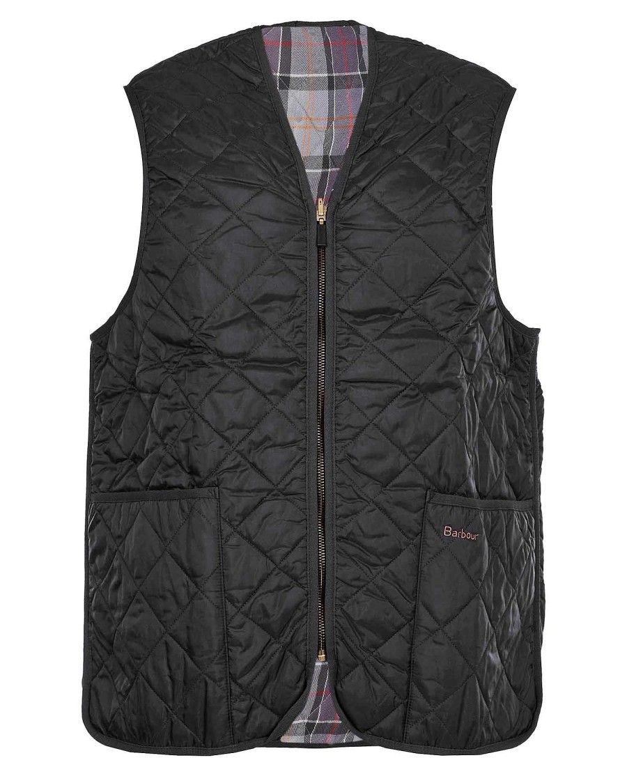 Accessories Barbour Hoods & Liners | Quilted Waistcoat/Zip-In Liner