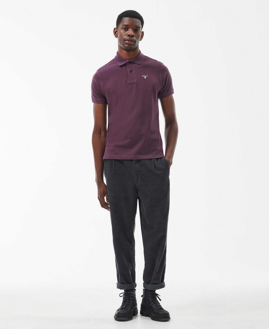 Men Barbour Polo Shirts | Cotton Polo Shirt