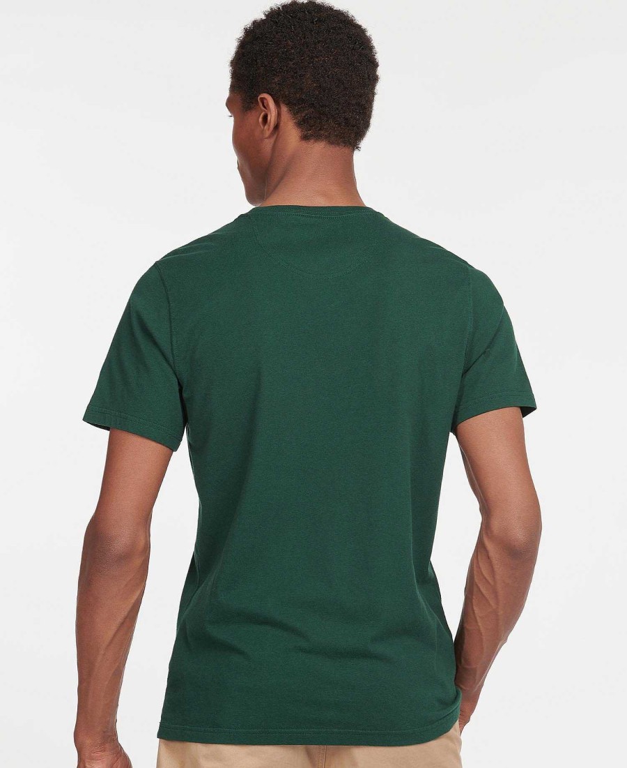 Men Barbour T-Shirts | Essential Sports T-Shirt