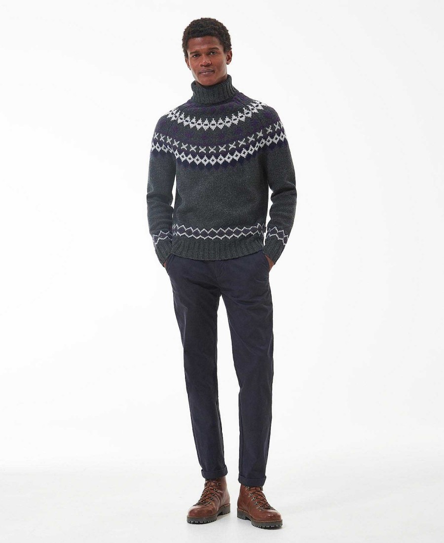 Men Barbour Jumpers | Roose Roll-Neck Jumper