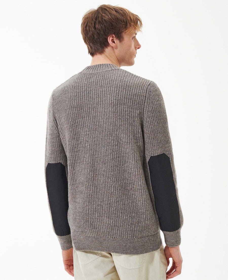 Men Barbour Jumpers | Beacon Endmoor Knitted Crew Neck Jumper