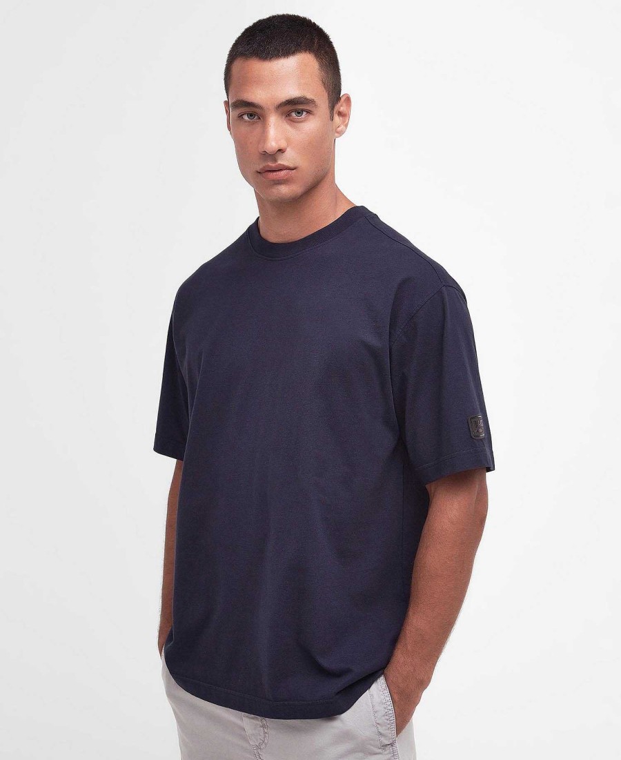 Men Barbour T-Shirts | Break T-Shirt