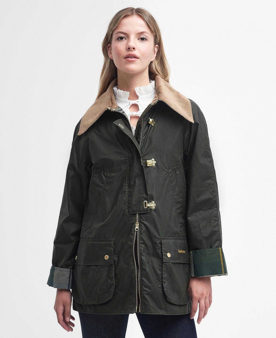 Women Barbour Waxed Jackets | Kelburn Waxed Jacket