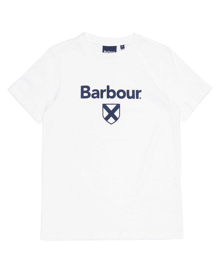 Kids Barbour Clothing | Boys Essential Shield T-Shirt