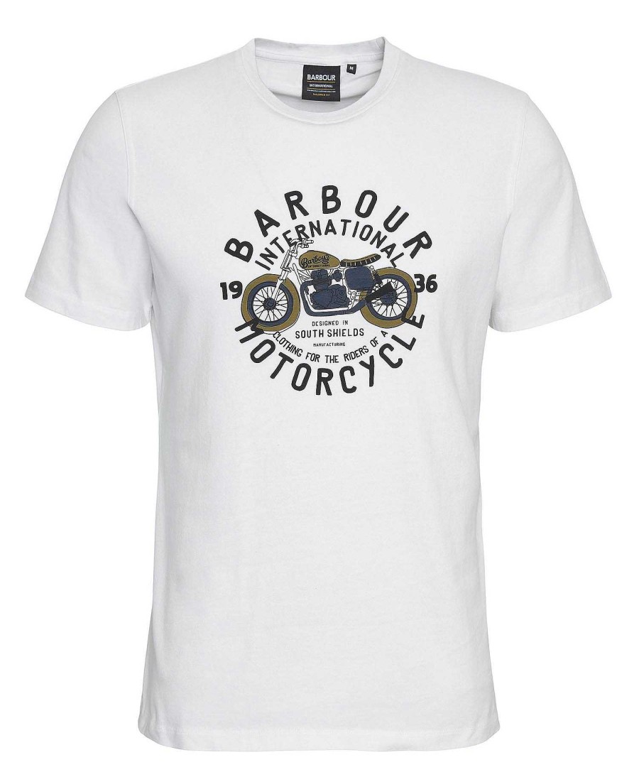 Men Barbour T-Shirts | Spirit Graphic T-Shirt