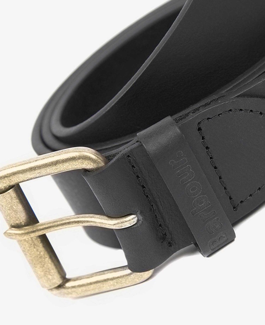 Accessories Barbour Belts | Matt Leather Belt