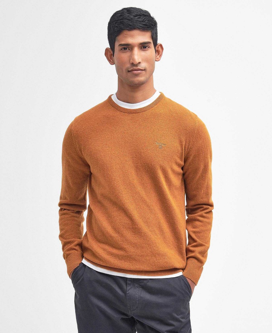 Men Barbour Jumpers | Essential Crew Neck Sweatshirt