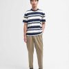 Men Barbour T-Shirts | Friars Oversized Striped T-Shirt