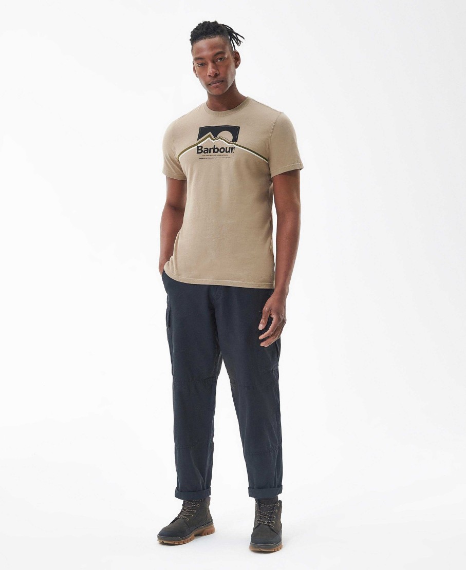 Men Barbour T-Shirts | Ellonby Graphic T-Shirt