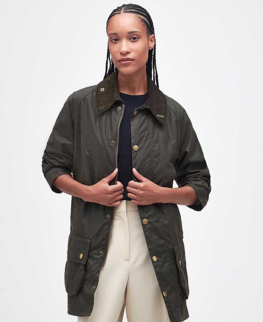 Women Barbour Waxed Jackets | 40Th Anniversary Beaufort Wax Jacket