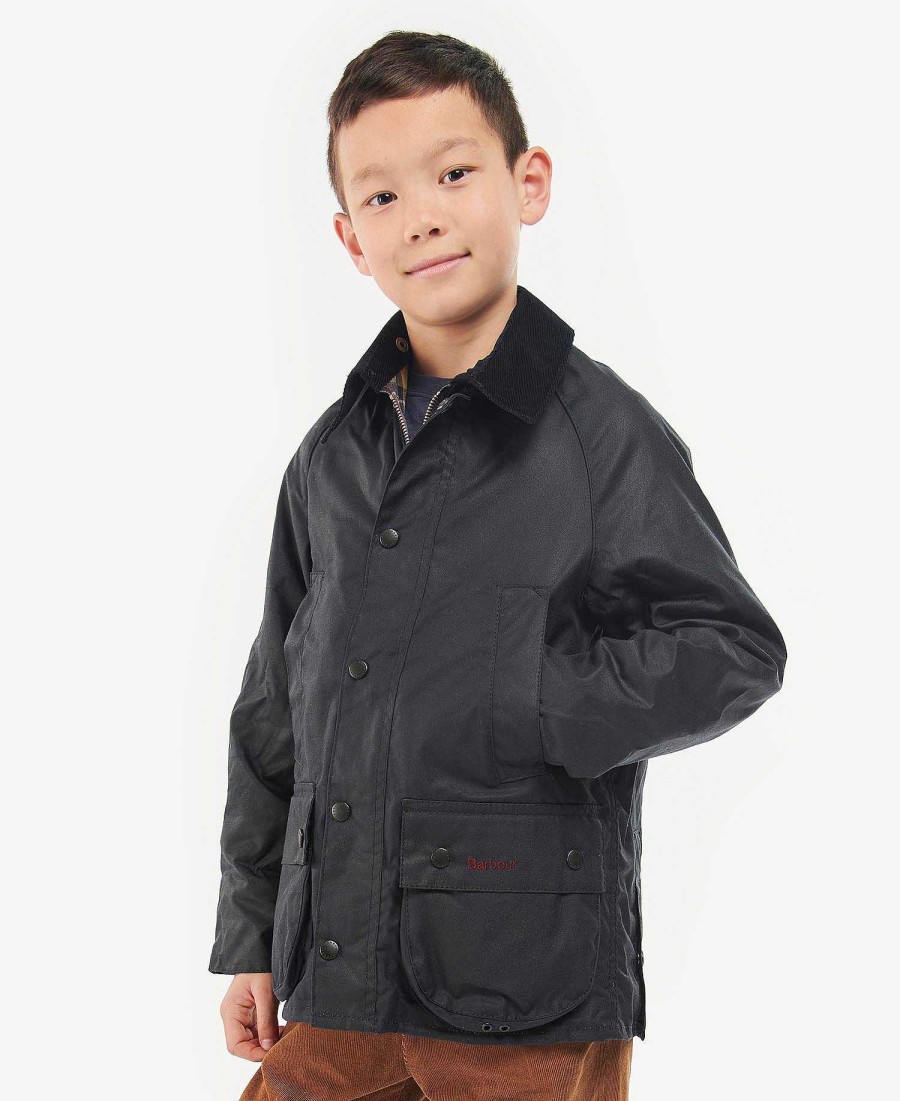 Kids Barbour Waxed Jackets | Boys' Bedale® Waxed Jacket