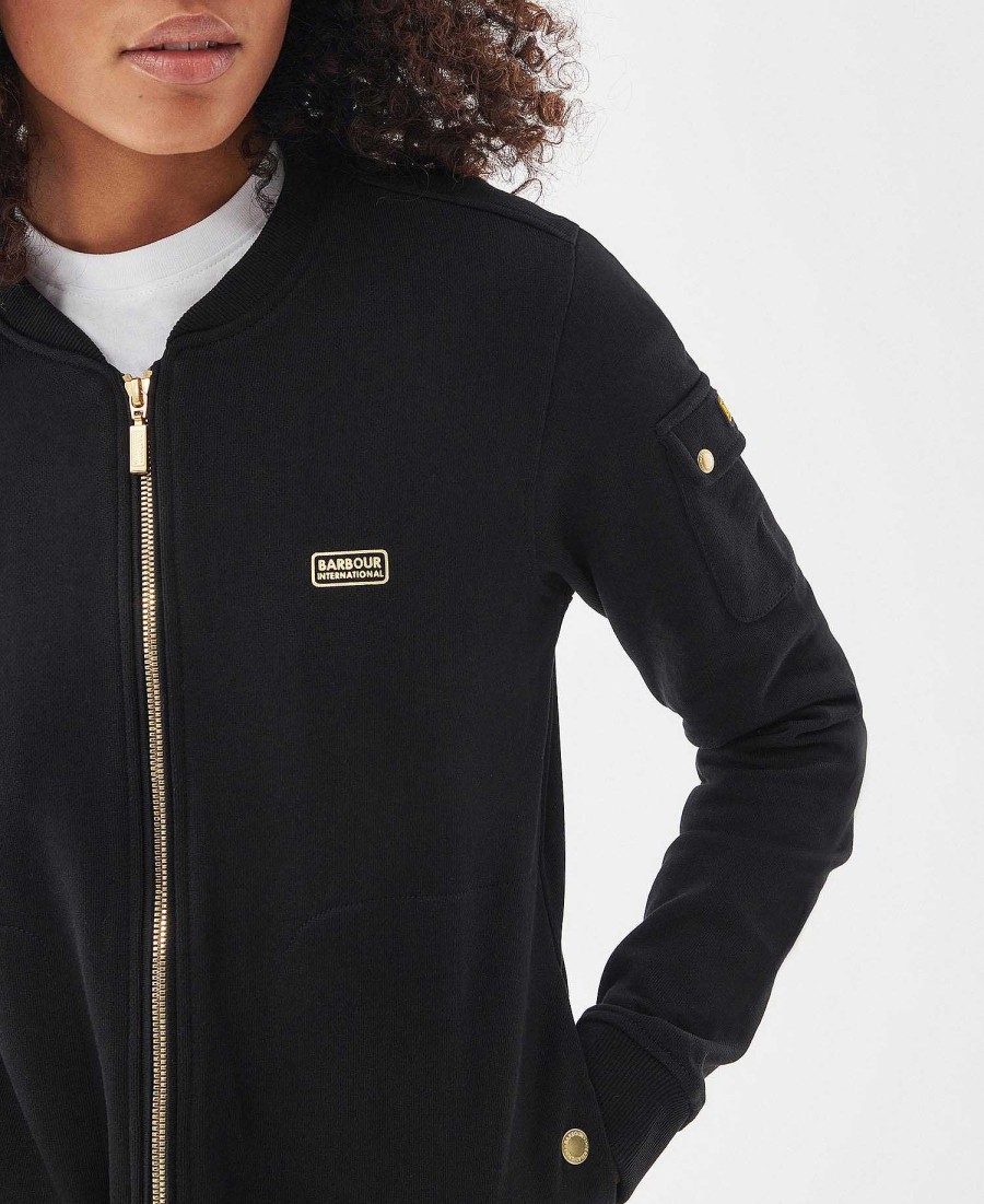 Women Barbour Hoodies & Sweatshirts | Magna Zip-Through Sweatshirt