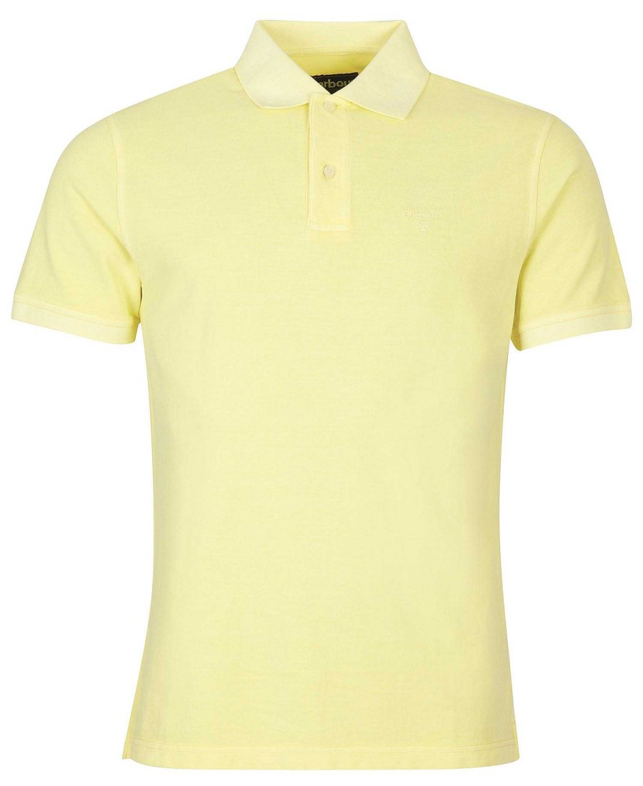 Men Barbour Polo Shirts | Washed-Out Sports Polo Shirt